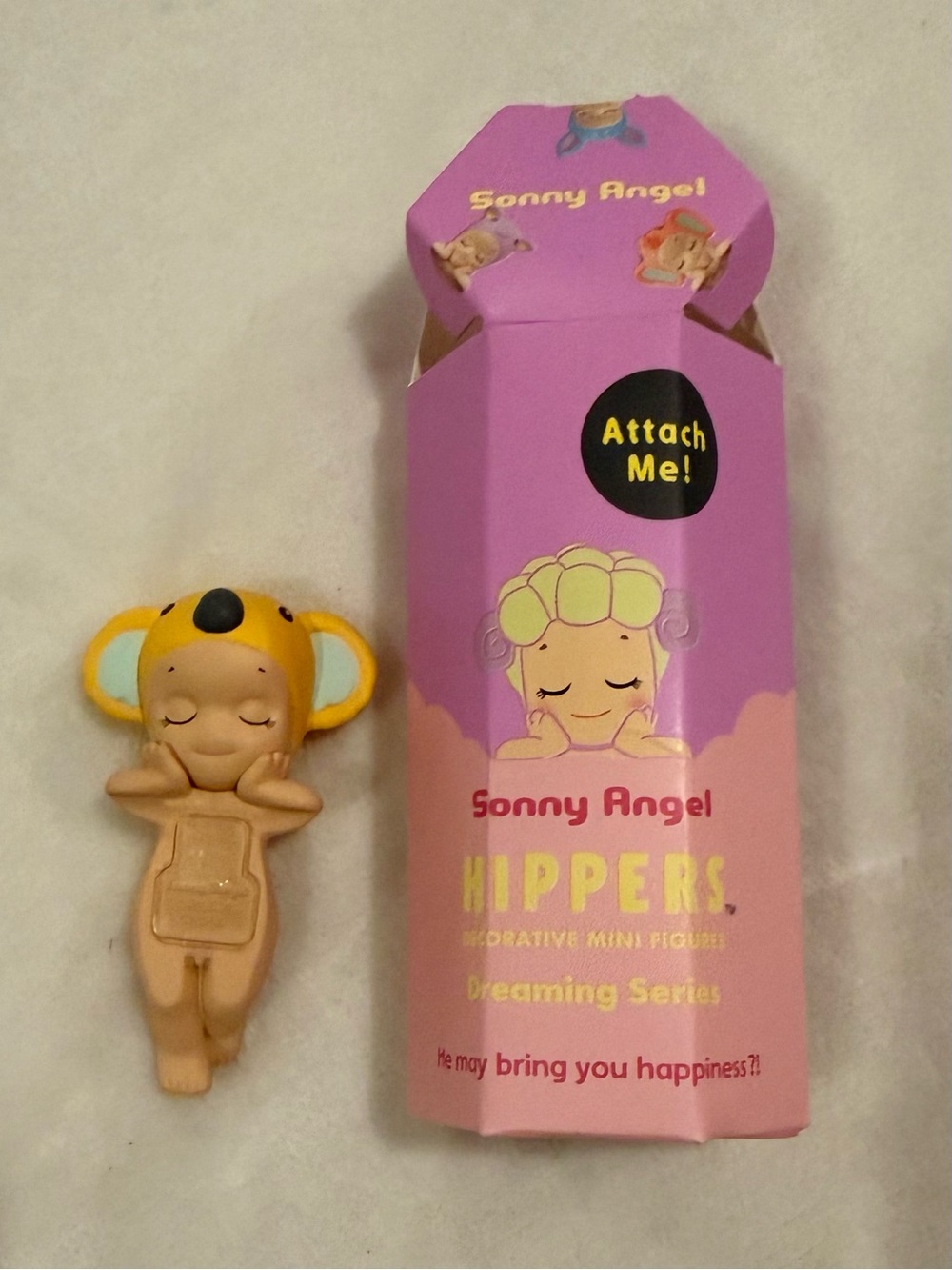 Sonny Angel Dreaming Series Mini Figure - Yellow Ear Hat